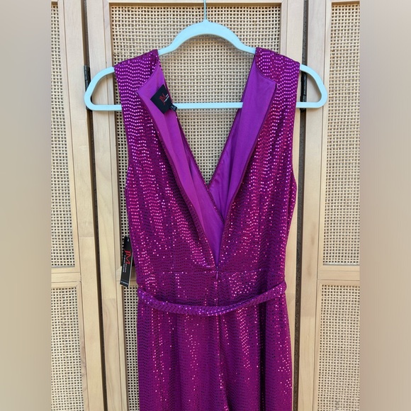 JM Studio Jumpsuit - Fuchsia - Picture 6 of 8
